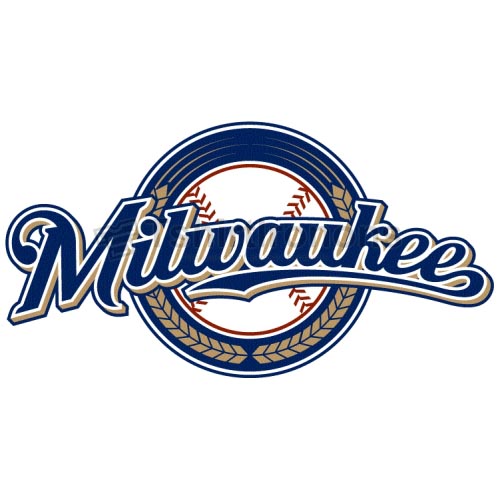 Milwaukee Brewers T-shirts Iron On Transfers N1721 - Click Image to Close